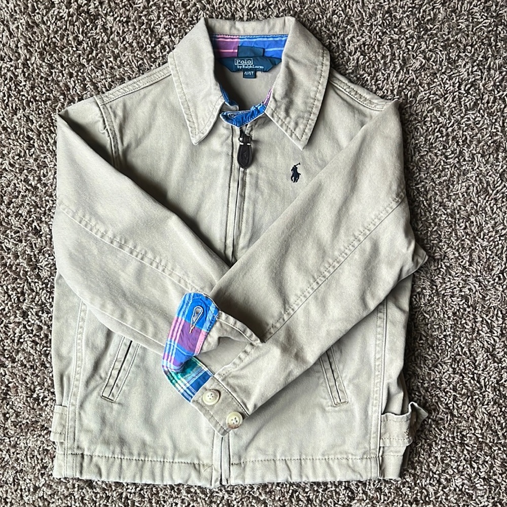 Polo Ralph Lauren Boys Khaki 4T Jacket